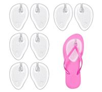 FUIPVGI 4 Pares Sandalias Almohadillas Protectores De Dedo De La Sandalia Sandalia Silicona Transparente Almohadillas Separadoras De Dedos Dedos Protector para Chanclas Flip Flop