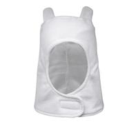 FUIPVGI Sombrero de felpa blanco, sombrero de anime para hombre, disfraz de Halloween con temática de aventura para adultos, accesorio de disfraz de explorador de fantasía, gorro divertido de felpa