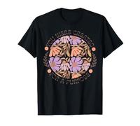 Fuiste Creado para un propósito Bohemio Floral Cristiano Camiseta