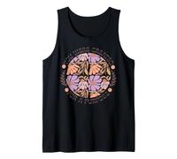 Fuiste Creado para un propósito Bohemio Floral Cristiano Camiseta sin Mangas