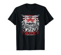Fuji a través de la Puerta Monte Fuji Torii Japón Camiseta