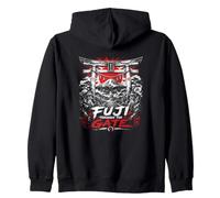 Fuji a través de la Puerta Monte Fuji Torii Japón Sudadera con Capucha