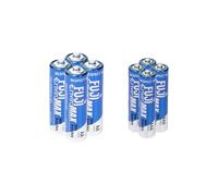 Fuji Enviromax Paquete de baterías Tipo AA y AAA, Extra Resistente, Fabricado para ser ecológico y Potente, Zinc de Carbono (Paquete de 4AA, 4AAA)