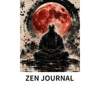 FUJI NOIR: Zen Journal: Cyberpunk Neon Samurai Blank Lined Notebook | Japanese Traditional Art Aesthetic Diary for Writing, Meditation and Notes