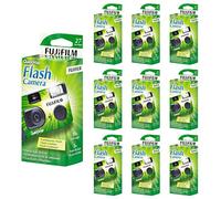 Fuji Quicksnap Flash 400 - Cámara desechable de 35 mm, 27 Exp 09/2020, 10 Unidades