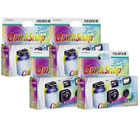 Fuji Quicksnap - Lote de 4 Flashes X-tra 400 asa 27 exp de un Solo Uso
