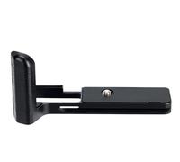 Fuji XT5 - Empuñadura de mano JJC HG-XT5 Arca Swiss Type Quick Release QR, antideslizante de metal, aleación de aluminio, compatible con Fuji X-T5, fácil acceso a la tarjeta de memoria de la batería,