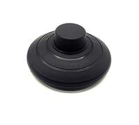 FUJIE 1 Pcs Interruptor de Pie Redondo Soporte Pedal Interruptor 250V/2A Interruptor para Lámpara para Pie Negro para lámpara de Piso y Mesa
