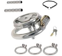 FUJIEYU Flat Small Stainless Steel Baseball Sport Protector Cinturón y Enchufe de Masaje de Metal Equipo de equitación Transpirable,Silver/b,L