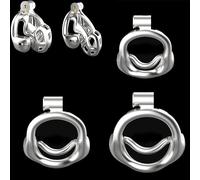 FUJIEYU Nueva Jaula Protectora Transpirable del Ejercicio de la opción del tamaño del Cartucho de la Longitud Dos del diseño Doble de la Cerradura del Acero Inoxidable Tres,A/l