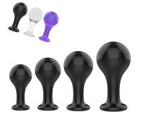 FUJIEYU Pulpa Mini suave líquido de silicona manual masajeador masaje suave herramienta de masaje,Negro,L