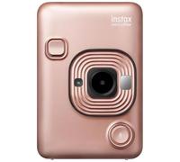 Fujifilm 16631851 Instax Mini Liplay Hybrid - Cámara instantánea e impresora, color dorado rubor