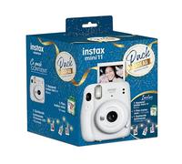 FUJIFILM Appareil Photo Instantané Instax Mini 11 Blanc Pack Cadeau