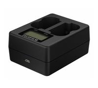 Cargador de batería dual BC-W235 (negro) - FUJIFILM