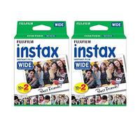 Fujifilm Fuji Instax Wide Film - Lote de 40 exposiciones para cámara Polaroid 210 200