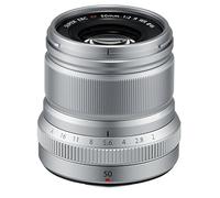 Fujifilm Fujinon XF50 mm F2 R WR - Objetivo para Fujifilm con Montura X (Distancia Focal de 50 mm, Apertura f/2-16, autofocus) Plata