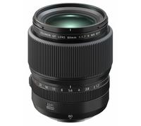 Fujifilm GF 80 mm f/1,7 R WR Fujifilm formato medio