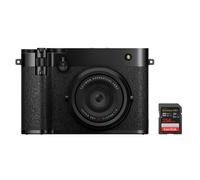 Fujifilm GFX 100RF + SanDisk SDXC Extreme Pro R 280 MB/s V60 UHS-II, Clase 10 256 GB (Color: plateado) negro