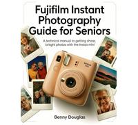 Fujifilm Instant Photography Guide for seniors: A Technical Manual to Getting Sharp, Bright Photos with the Instax Mini.