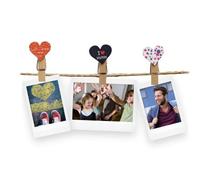 Fujifilm INSTAX Design Clips ''Cuore'' confezione da 10 pezzi