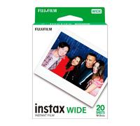 INSTAX Wide ISO 800 película instantánea con Borde Blanco, 2 Cargas de 10 Fotos, 20 Disparos