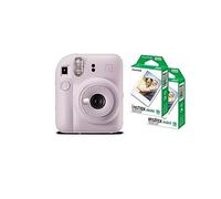 Fujifilm Instax Mini 12 - Cámara instantánea (2 Unidades), Color Morado