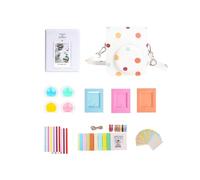 Fujifilm Instax Mini 12 - Kit de accesorios para cámara instantánea con funda, álbum, marcos, marco de pared y filtros de colores