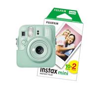 Fujifilm Instax Mini 13 cámara instantánea verde | Pack funda verde + 20 hojas de papel fotográfico