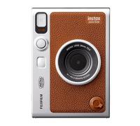 Fujifilm Instax Mini EVO - Cámara instantánea tipo C marrón