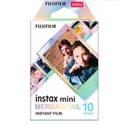 Fujifilm Papel fotografico instax mini film Mermaid Tail 10 hojas