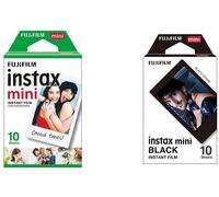 Fujifilm instax mini película marco negro