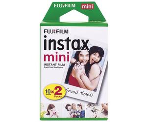 Fujifilm Instax Mini película Paquete doble 2x10 chupitos