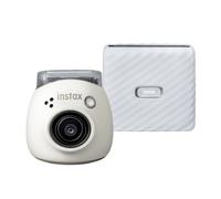 Fujifilm INSTAX PAL digital camera, Milky White + printer Link WIDE, Ash White | ✅ Winterdeals