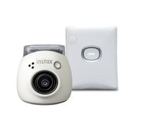 Fujifilm INSTAX PAL digital camera, Milky White + printer SQUARE Link, White | ✅ Winterdeals