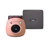 Fujifilm INSTAX PAL digital camera, Powder Pink + printer Link WIDE, Mocha Gray | ✅ Winterdeals