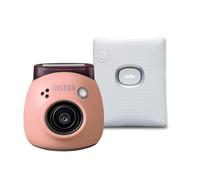 Fujifilm INSTAX PAL digital camera, Powder Pink + printer SQUARE Link, White | ✅ Winterdeals