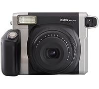 Fujifilm Instax Wide 300 - Cámara Analógica Instantánea, Negro (Importado), Paquete con 10 Disparos