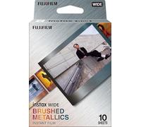 Fujifilm Instax Wide Brushed Metallics - Película instantánea - 10 exposiciones
