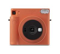 Cámara instantánea - Fujifilm Instax SQ1, Con película, Visor Galileo inverso, Obturador electrónico, Naranja
