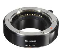 Fujifilm MCEX-16 - Tubo de extensión de macros para Objetivos (16 mm), Color Negro