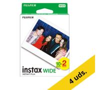 Fujifilm Papel fotografico instax wide - pack 80 hojas