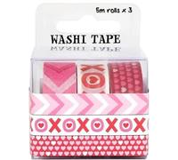 Fujifilm WPS Washi Tape Pack - Amor (3 rollos)