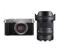 Fujifilm X-E5 + Sigma AF 18-50mm f/2.8 DC DN plata