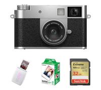 FUJIFILM X half con kit de impresora INSTAX MINI Link 3 (plata) nuevo
