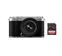 FUJIFILM X-M5 26 mpix kit XC 15-45 mm f/3,5-5,6 (plata) + SanDisk Extreme PRO UHS-I SDXC 128 GB nuevo