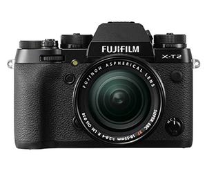 Fujifilm X-T2 - Cámara sin Espejo de 24,3 MP (Pantalla LCD de 3", APS-C X-Trans CMOS III, 100-51200, WiFi, Video 4K), Negro - Kit con Cuerpo y Objetivo XF18-55mm F2.8-4 R LM OIS