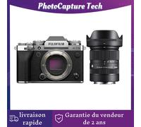 Fujifilm X-T5 plata + Sigma 18-50mm f2.8 DC DN Contemporary (Fujifilm X) nuevo