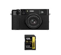 FUJIFILM X100VI 40,2 mpix Negro + Lexar 128 GB 1800x UHS-II nuevo