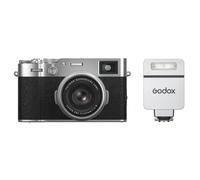 Fujifilm X100VI + Godox iT22 - Mini flash TTL Plata