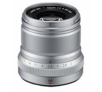 Fujifilm XF 50mm F2 R WR Fujinon Plateado Objetivo Mirrorless AF